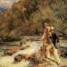 Landseer and Lewis Fishing